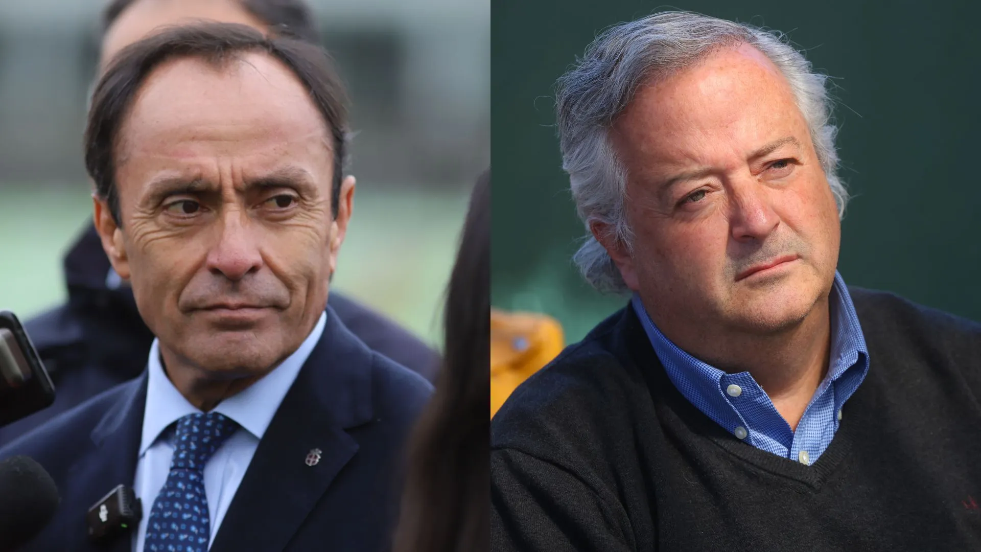 Jaime Pizarro y Nicolás Monckeberg aparecen en el nuevo directorio de Blanco y Negro. (Foto: ATON)