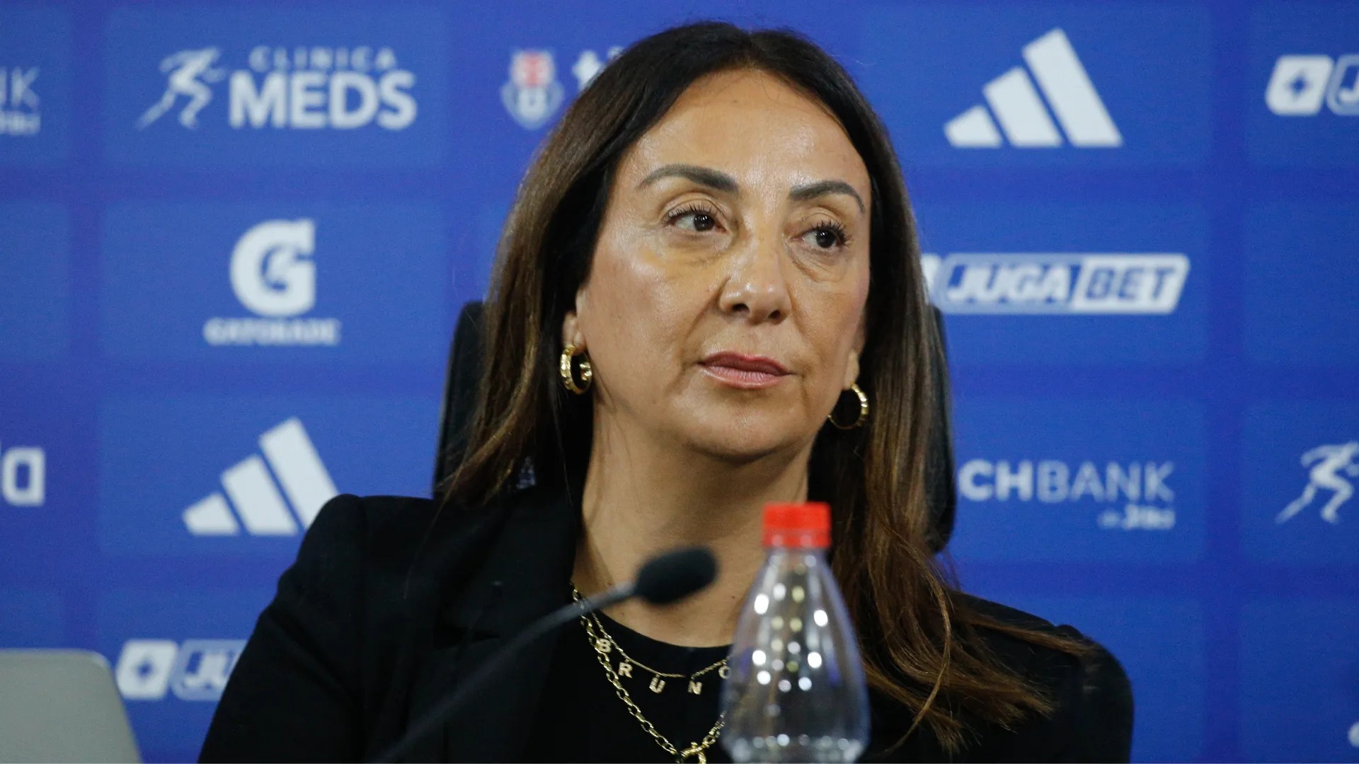 Cecilia Pérez abordó el aniversario de Universidad de Chile. (Imagen: Photosport)