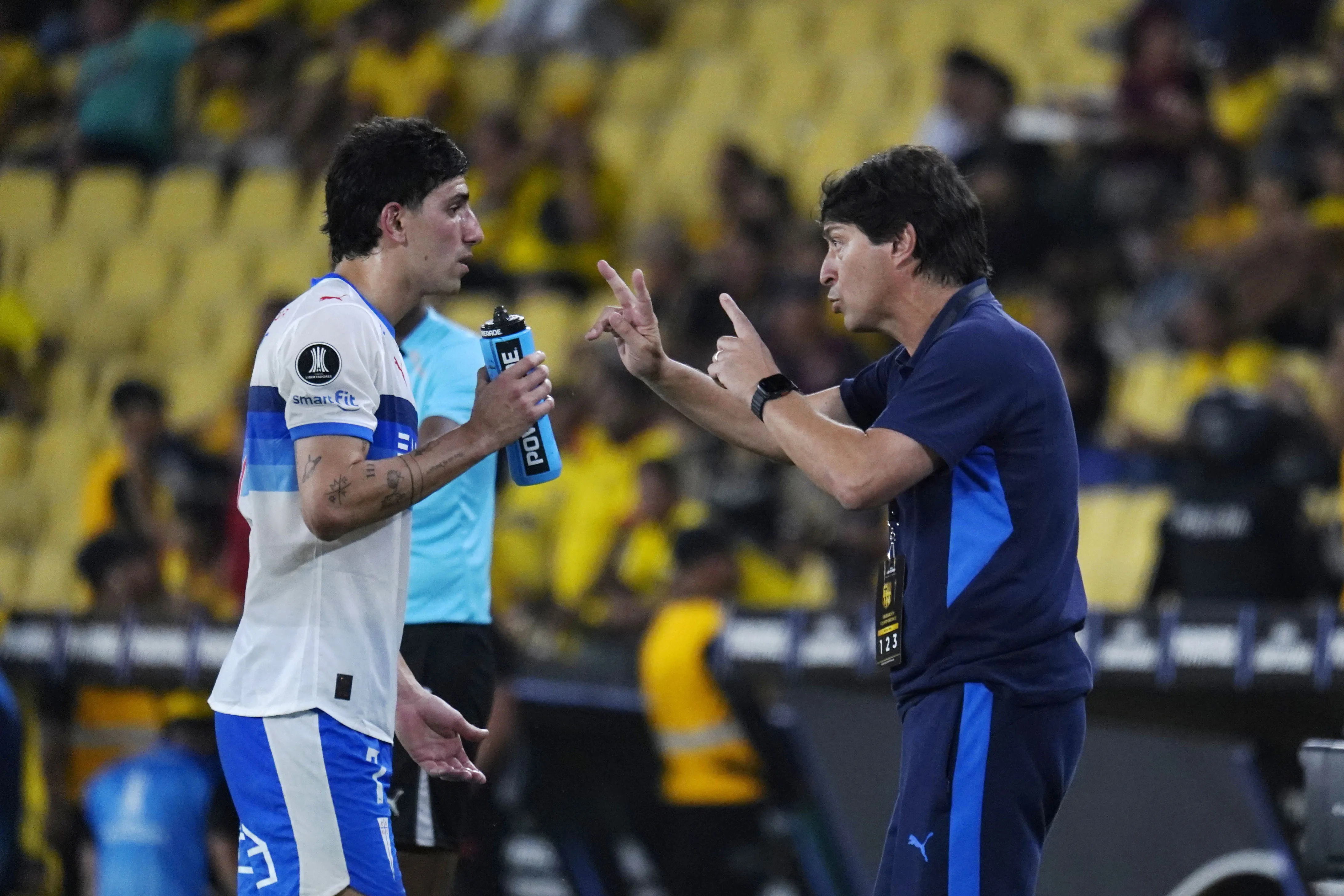 Daniel Garnero abordó el triunfo de Universidad Católica en Ecuador. (Imagen: Photosport)