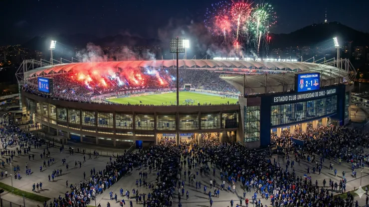 Universidad de Chile sueña con el estadio propio.