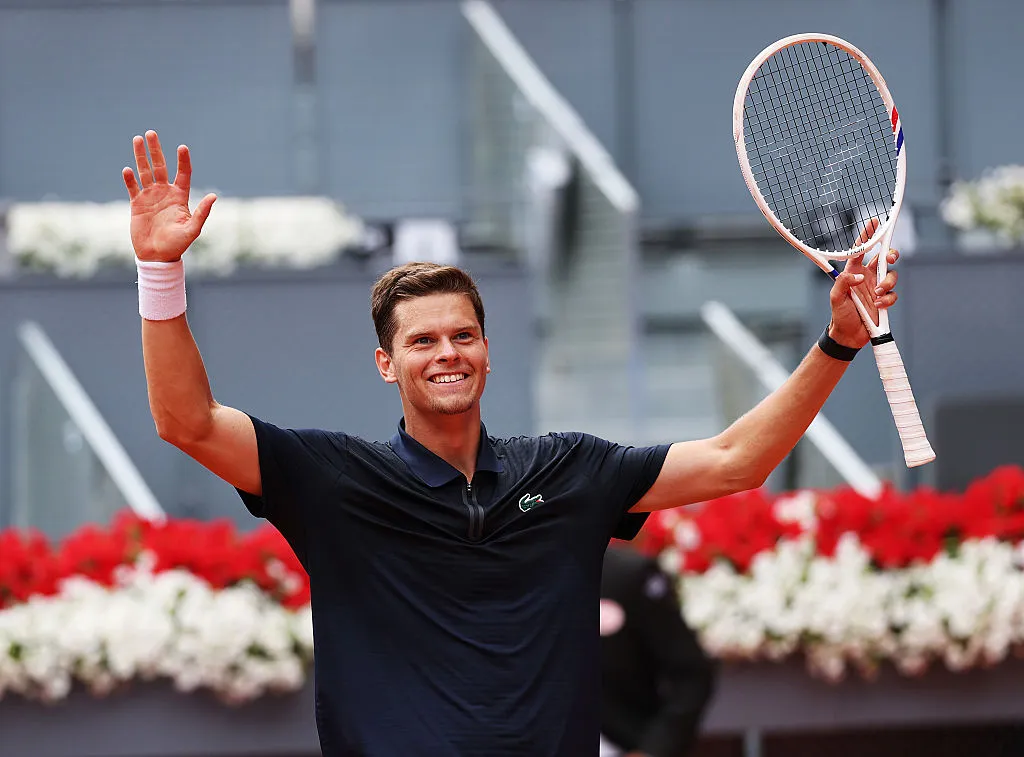 Alexander Blockx golpea fuerte en la Caja Mágica (Getty Images).