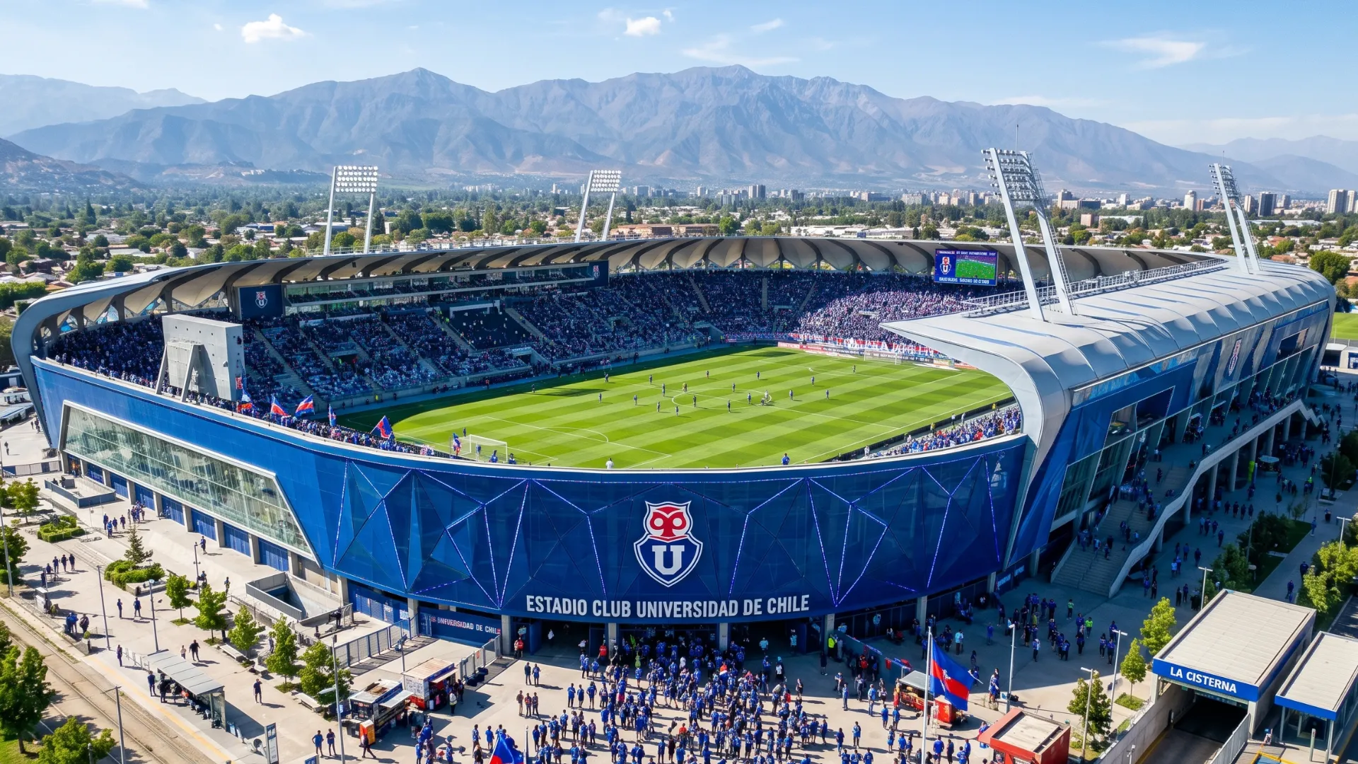 Universidad de Chile sueña con su propio estadio. (Foto: Gemini IA)