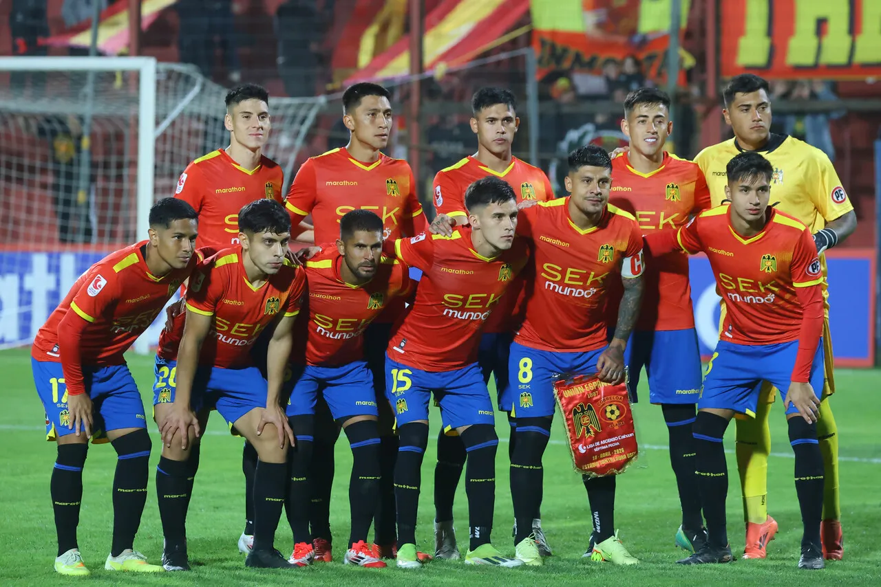 Unión Española busca su segundo triunfo al hilo en la Primera B (Photosport).