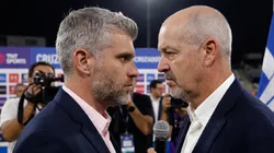 El comunicador y el extimonel de Cruzados protagonizaron intenso cruce en X (Foto creada con IA)
