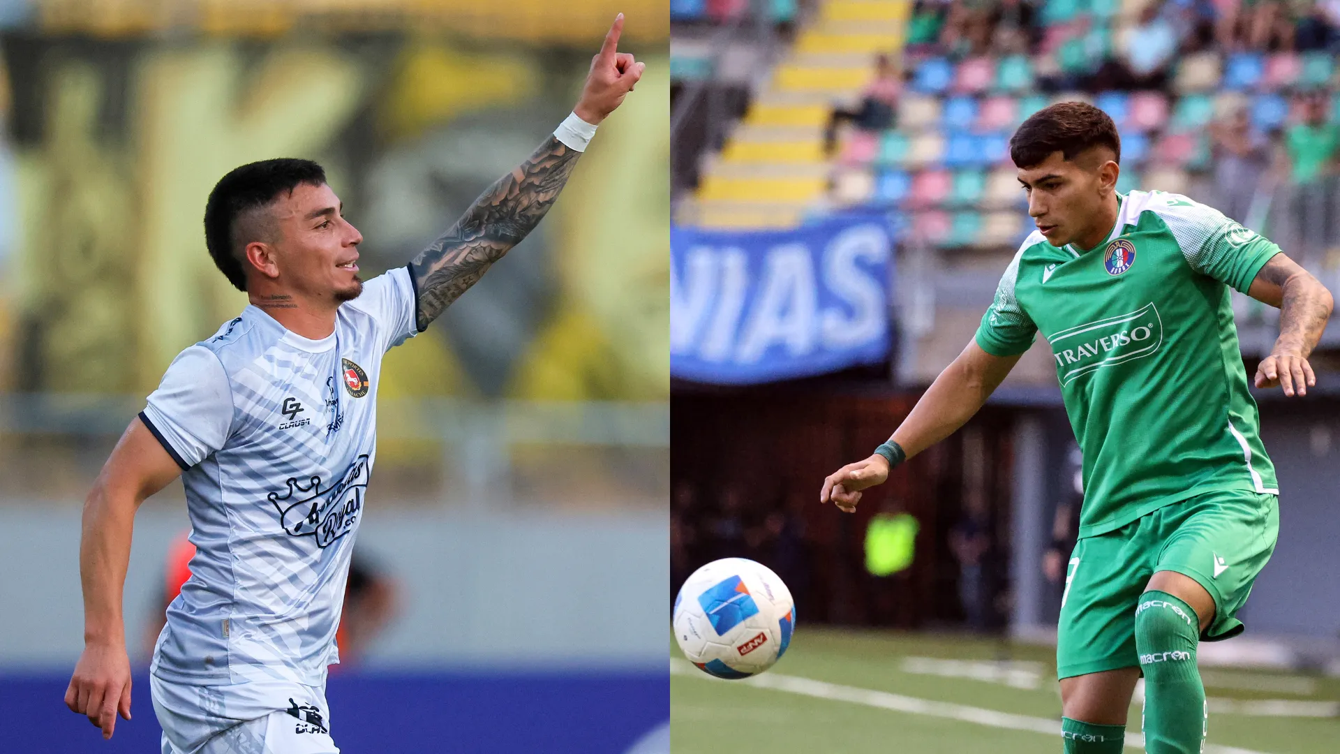 Daniel Castro y Esteban Matus estarían en la mira de Universidad de Chile. (Imágenes: Photosport)