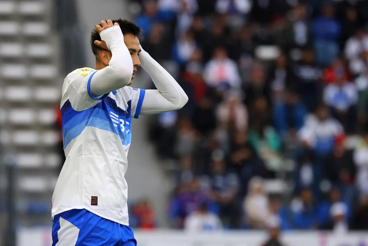 Palavecino no la pasa bien en la UC | Foto: Photosport