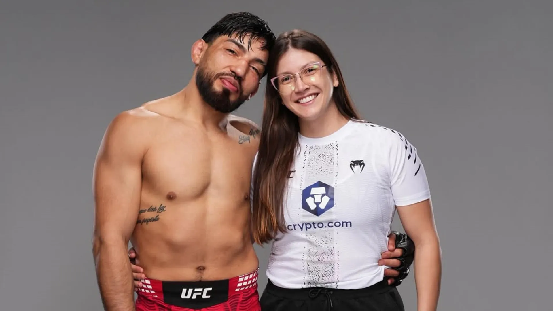 Víctor “Sikosis” Valenzuela y su esposa Claudia Villalobos encabezarán gran jornada para las artes marciales en Chile. (Foto: UFC)