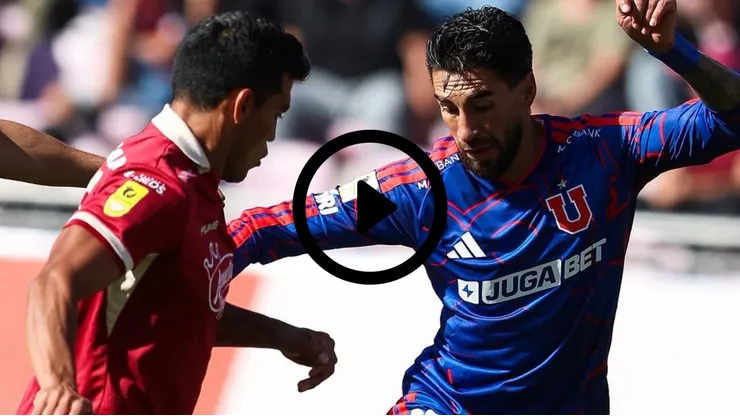 Revisa el gol de Juan Martín Lucero en la Universidad de Chile