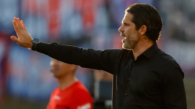 Fernando Gago festejó el triunfo de Universidad de Chile vs. Deportes La Serena.