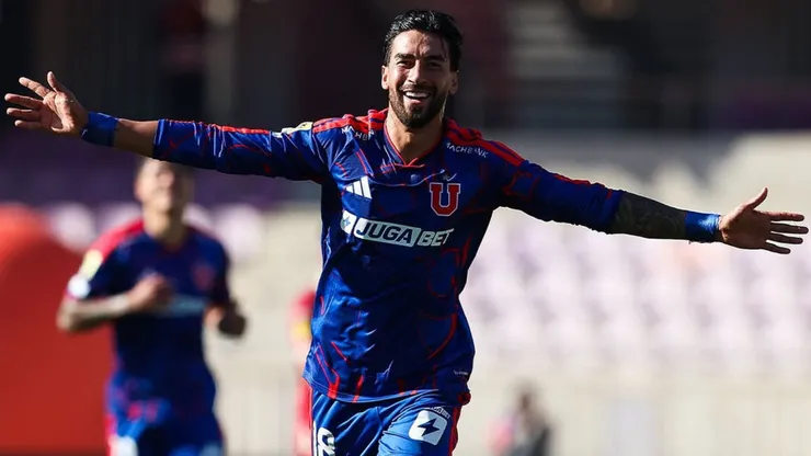 Juan Martín Lucero está feliz en Universidad de Chile.