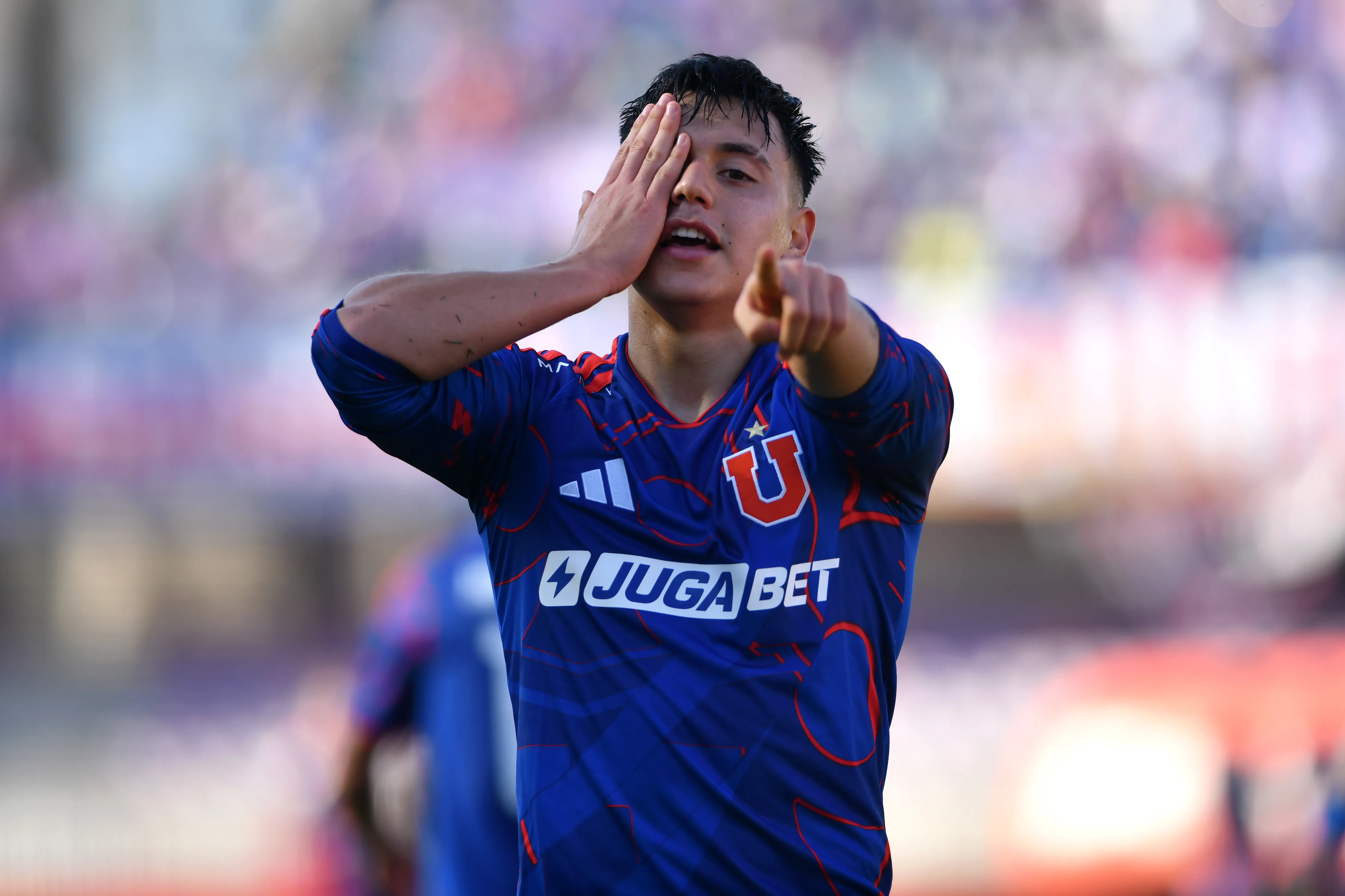 Ignacio Vásquez fue uno de los elogiados por Rodrigo Herrera en Universidad de Chile. (Imagen: Photosport)