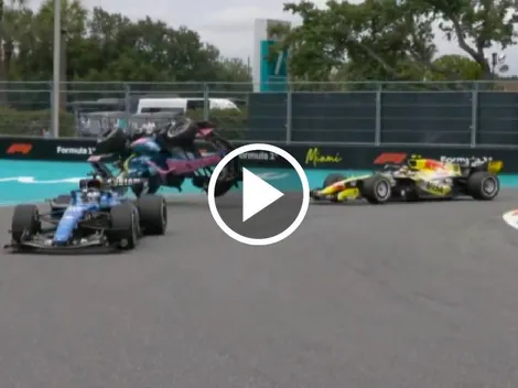 VIDEO: El impactante volcamiento en el Gran Premio de Miami