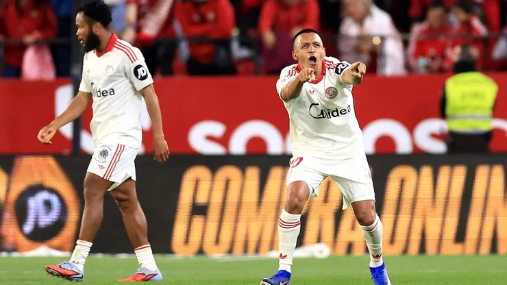Alexis Sánchez marcó el gol para el Sevilla ante Real Sociedad