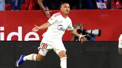 Alexis Sánchez anotó el gol del triunfo para Sevilla ante Real Sociedad. (Foto: Getty Images)