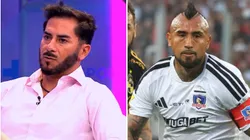 Johnny Herrera y su palazo a Arturo Vidal en Colo Colo