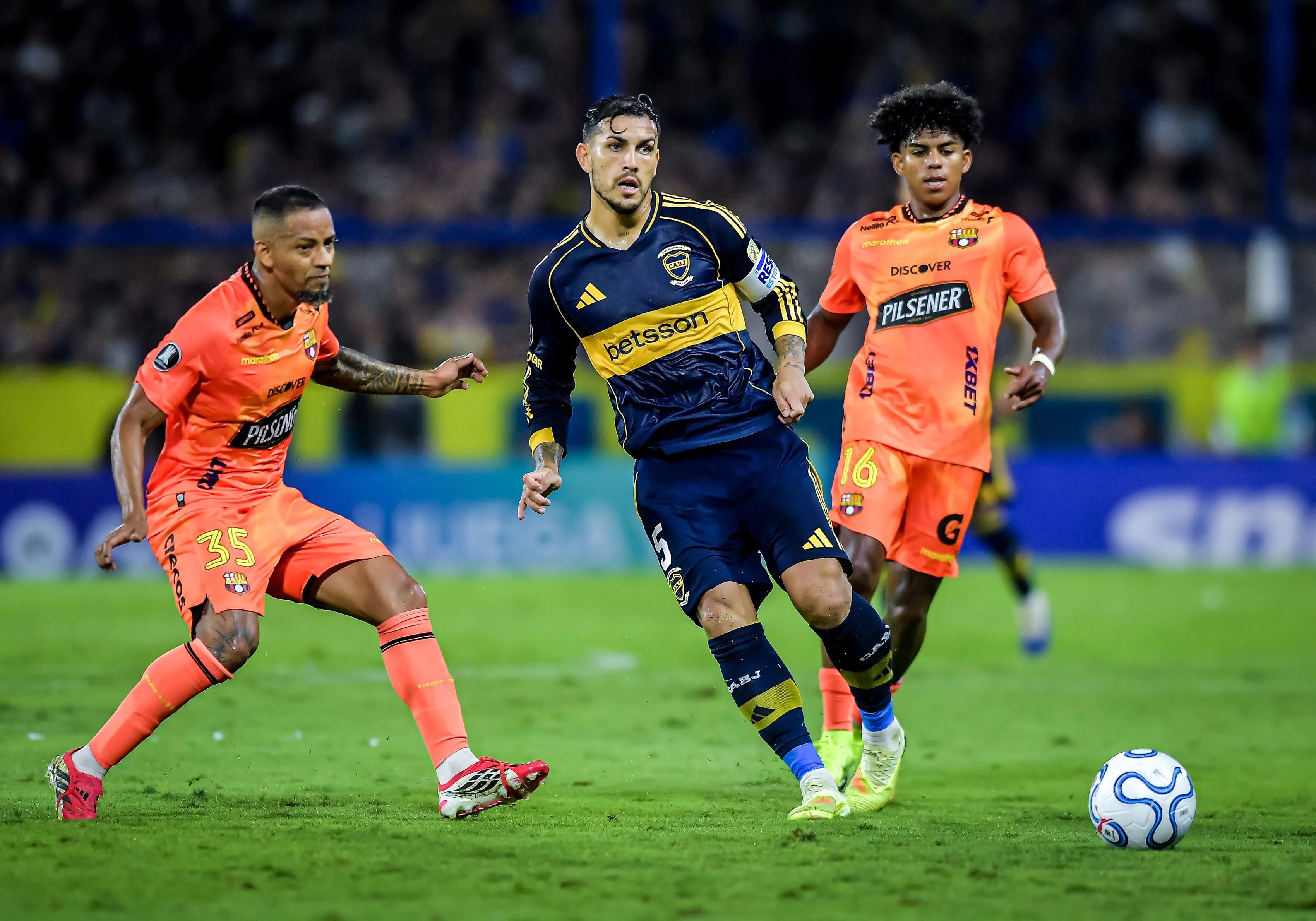 En el partido de ida, Boca goleó por 3 a 0 a Barcelona | FOTO: Marcelo Endelli/Getty Images