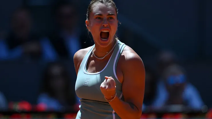 Aryna Sabalenka golpeó con fuerza al tenis mundial.