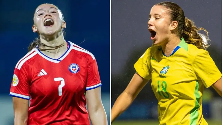 Chile y Brasil hoy disputan un duelo crucial dentro del Sudamericano sub 17