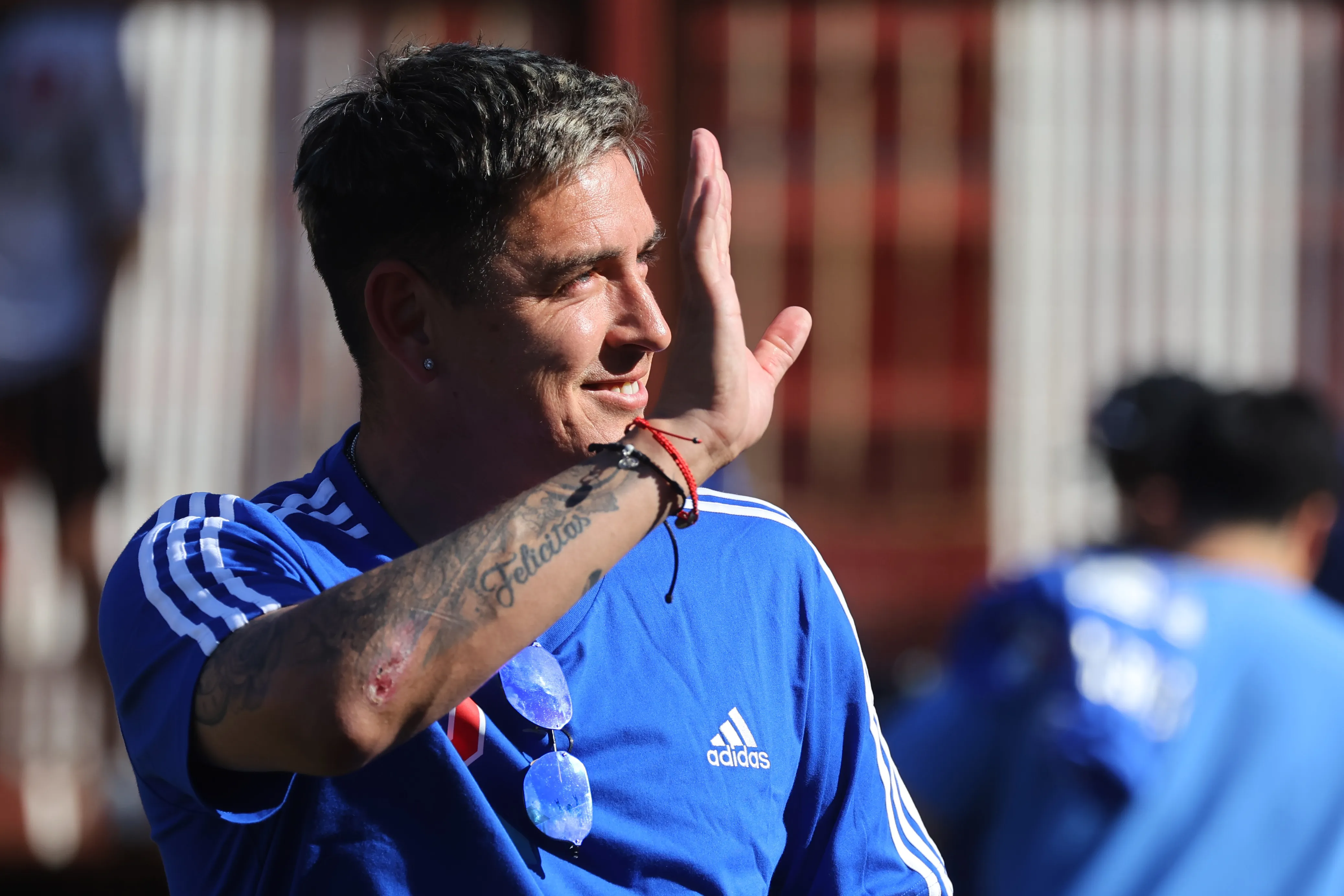 Matías Rodríguez anunció su despedida para los hinchas de Universidad de Chile. (Imagen: Photosport)