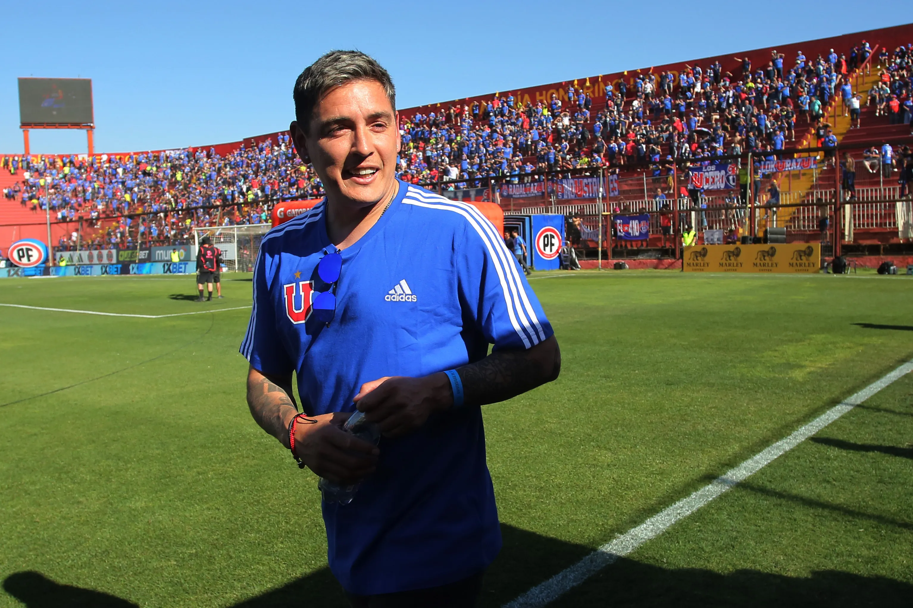Matías Rodríguez reveló su vínculo con el DT de Universidad de Chile. (Imagen: Photosport)