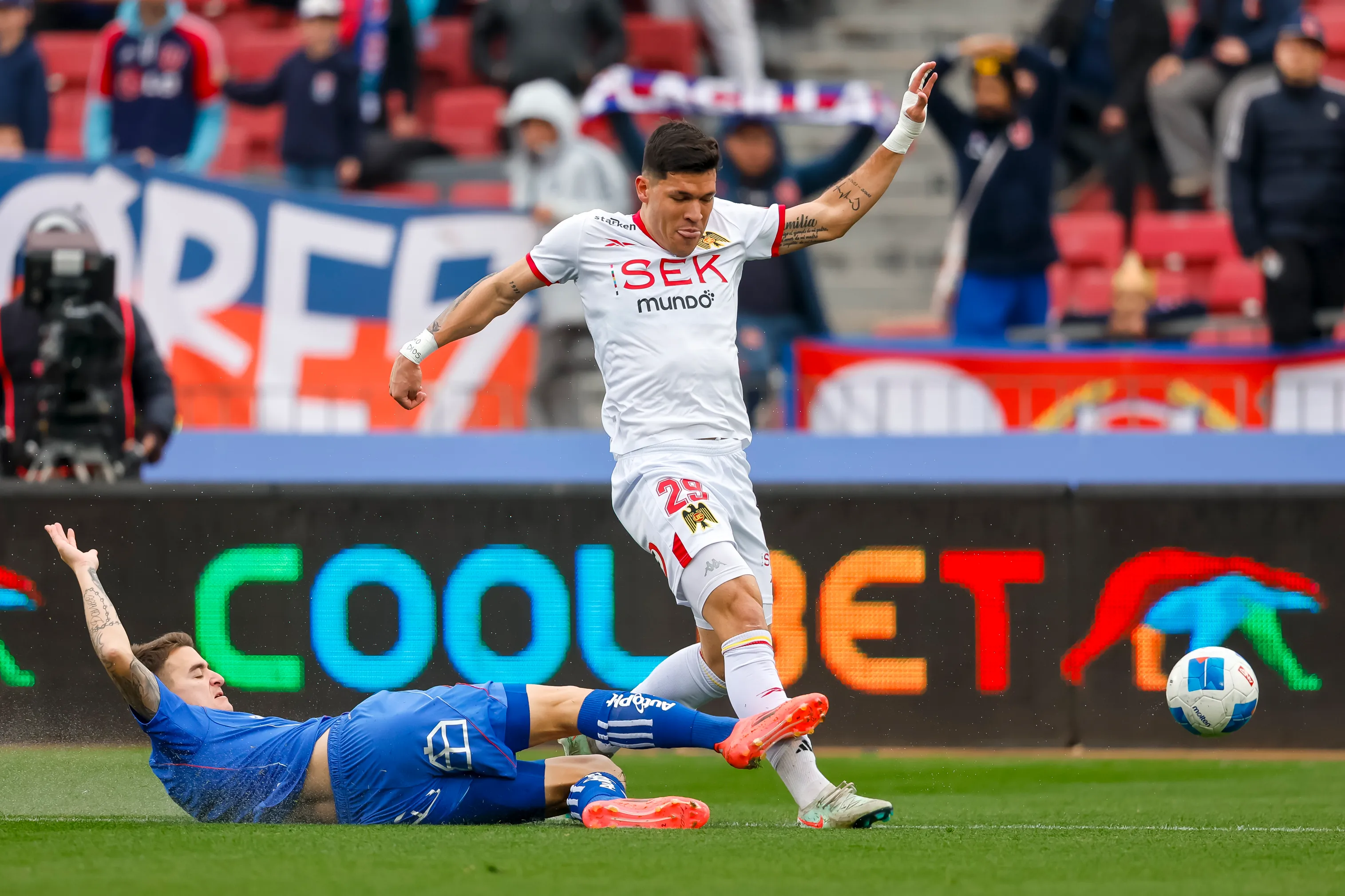 Bianneider Tamayo está en carpeta de Unión Española: pertenece a Universidad de Chile. (Imagen: Photosport)