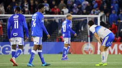 En Cruzeiro reclamaron por la cancha del Claro Arena. (Foto: Jonnathan Oyarzún/Photosport)
