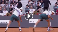 Alejandro Tabilo y un duro momento en Roma.