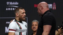 Dana White ya tendría en mente la fecha de regreso y el rival para Conor McGregor (Photo by Stacy Revere/Getty Images)