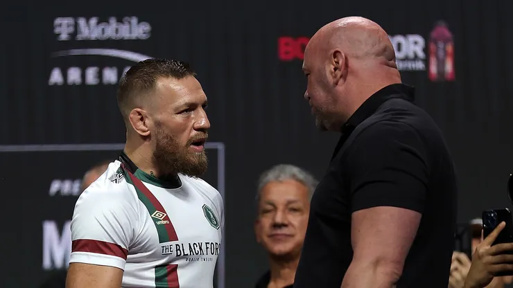 Dana White ya tendría en mente la fecha de regreso y el rival para Conor McGregor (Photo by Stacy Revere/Getty Images)