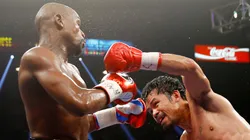 Floyd Mayweather y Manny Pacquiao tienen fecha para su revancha (Photo by Al Bello/Getty Images)