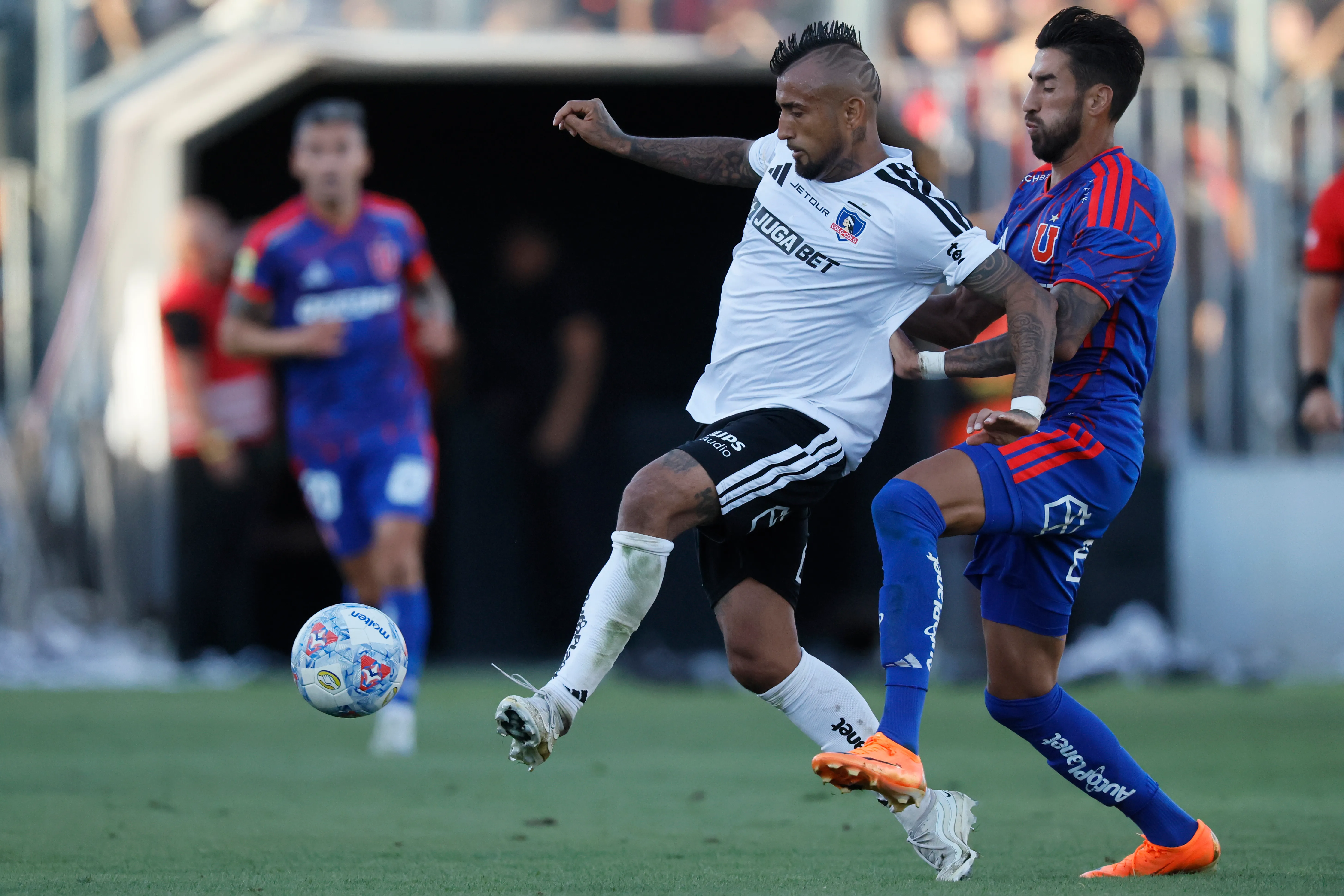 Juan Martín Lucero ya enfrentó al Cacique en el Superclásico | FOTO: Andres Pina/Photosport