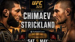 Khamzat Chimaev enfrenta esta noche a Sean Strickland por el cinturón de los pesos medios en UFC.