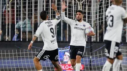Colo Colo se pone en ventaja con goles de Romero y Hernández. (Foto: Photosport)
