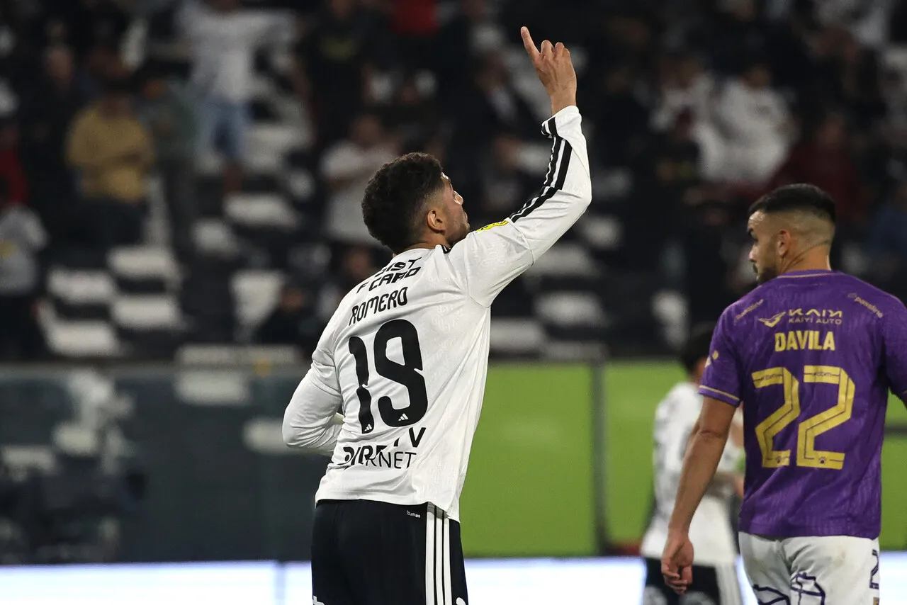 Romero está en racha con los albos. | Foto: Photosport