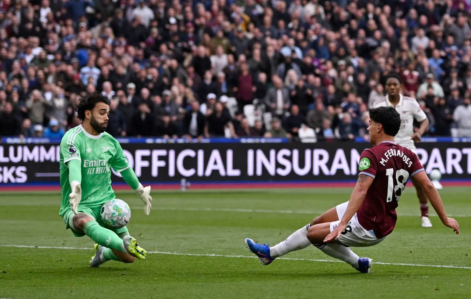 Raya y un tapadón de partido para el Arsenal | Foto :Getty Images