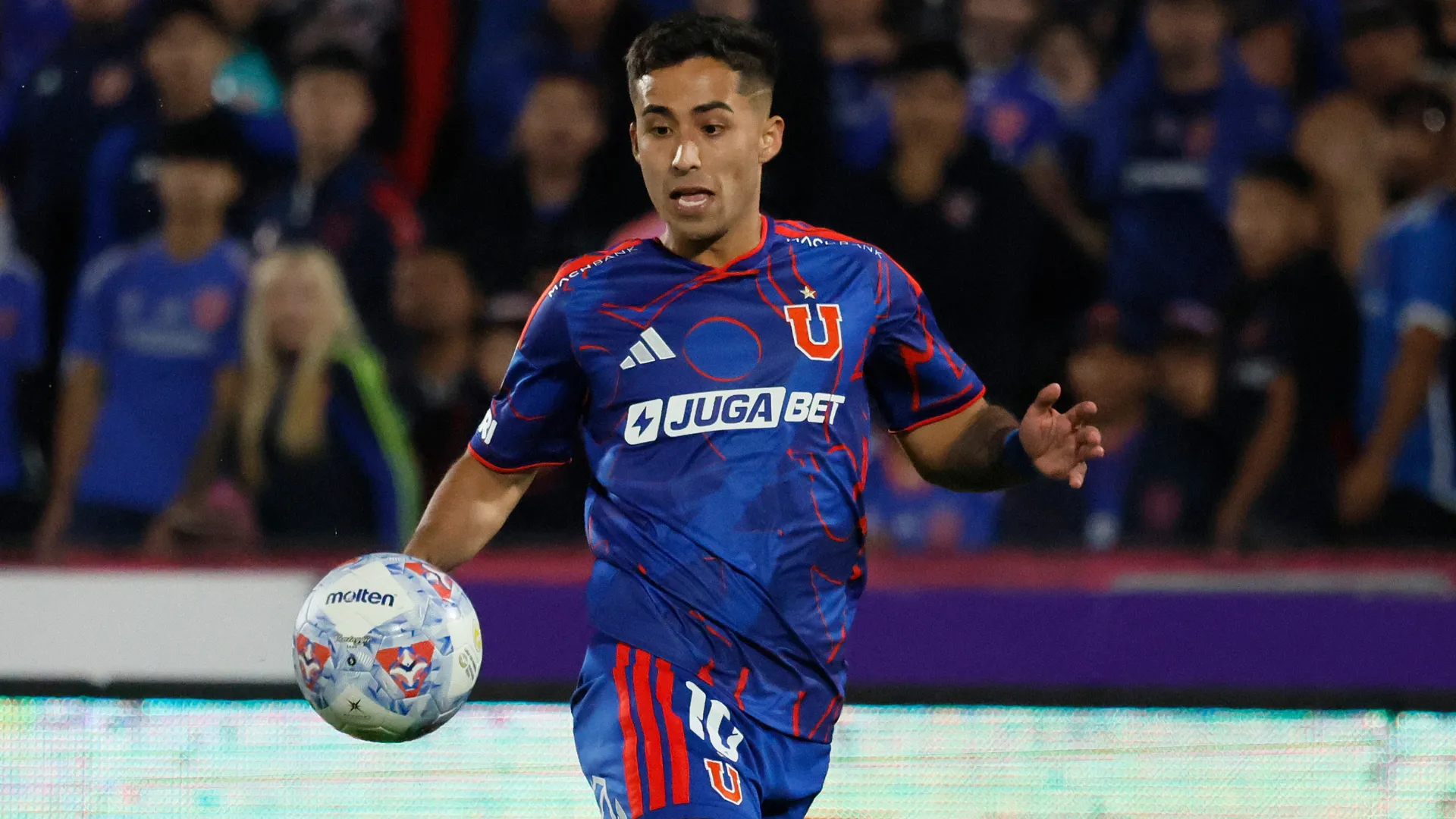 Cristián Caamaño analizó el presente de Lucas Assadi en Universidad de Chile. (Imagen: Photosport)