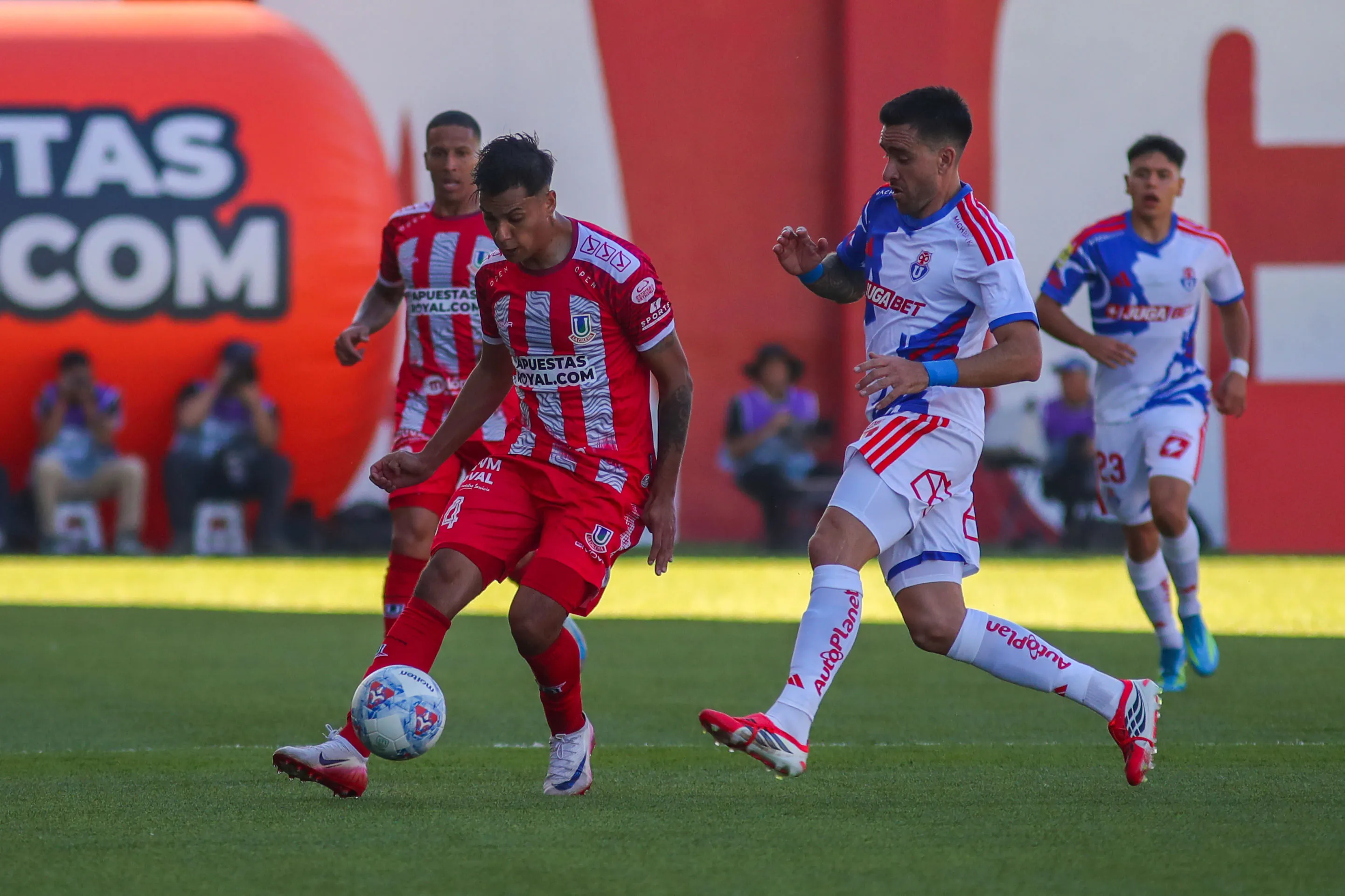Unión La Calera derrotó 1-0 a Universidad de Chile por la Copa de la Liga. (Imagen: Photosport)