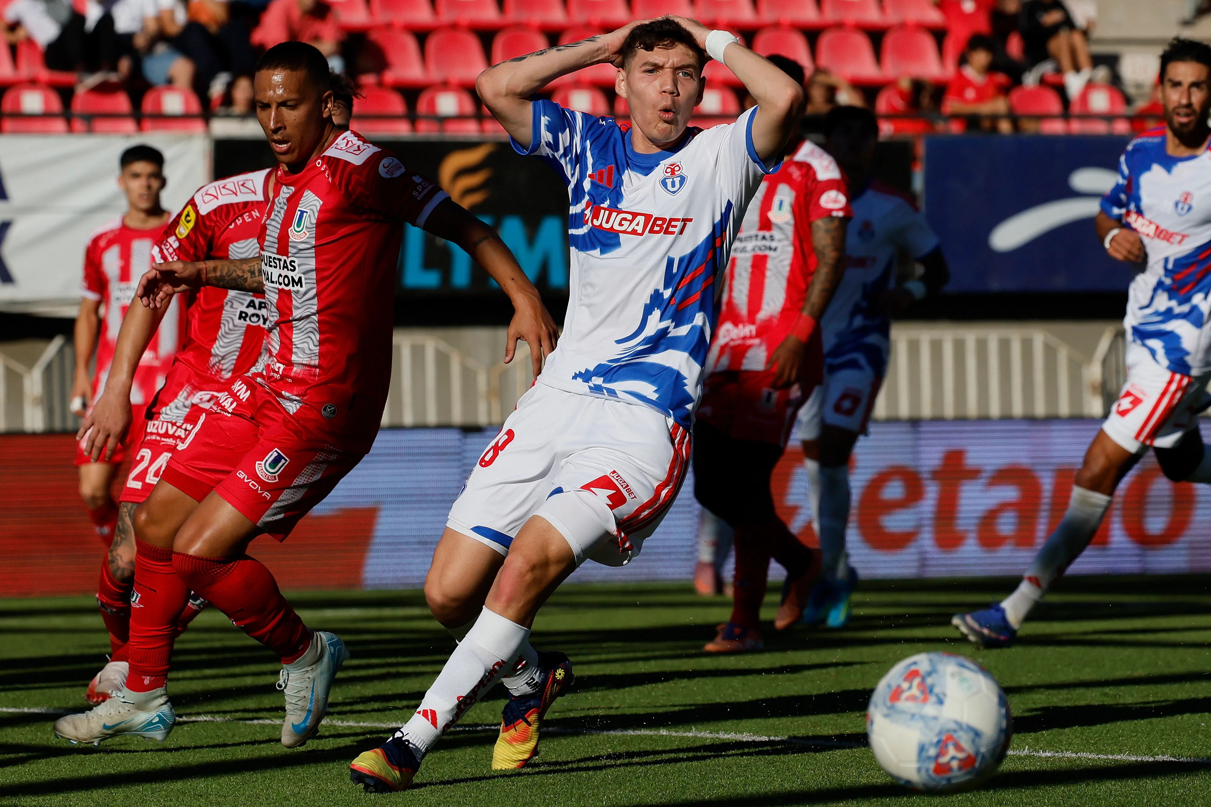 Universidad de Chile está complicada en la Copa de la Liga. (Imagen: Photosport)