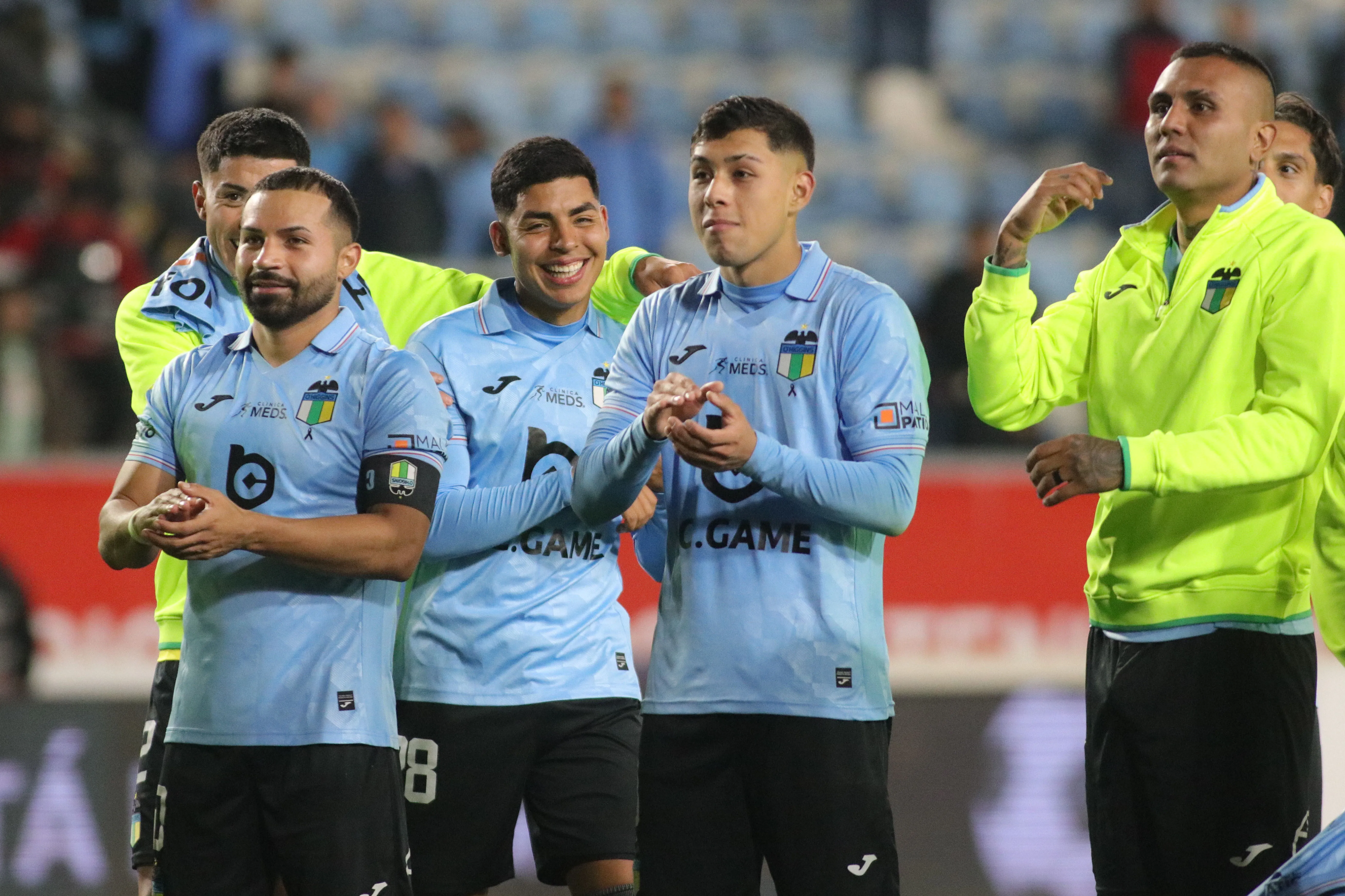 O’Higgins puso un pie en las semifinales de la Copa de la Liga. (Foto: Jorge Loyola/Photosport)