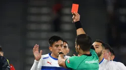 Palavecino fue expulsado ante Ñublense.