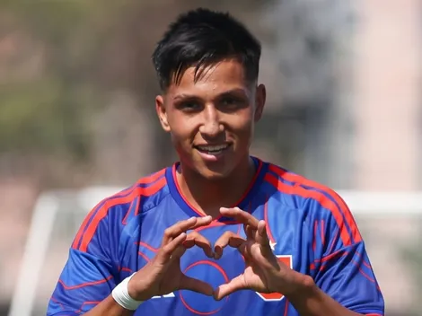 Llegó a Universidad de Chile y debutó con gol ante Colo Colo