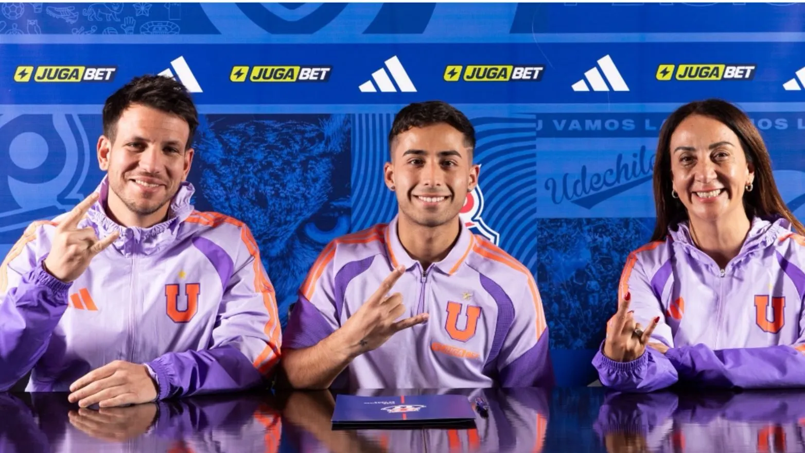 Lucas Assadi renovó contrato este lunes en Universidad de Chile.