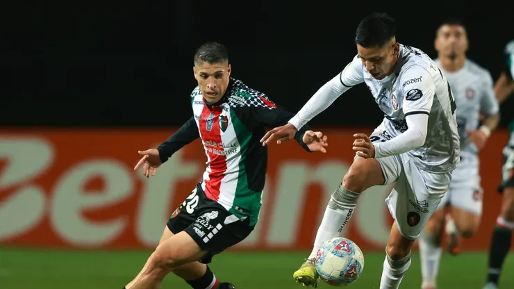 Palestino le amargó la fiesta a Deportes Limache en solo dos minutos. (Foto: Photosport)
