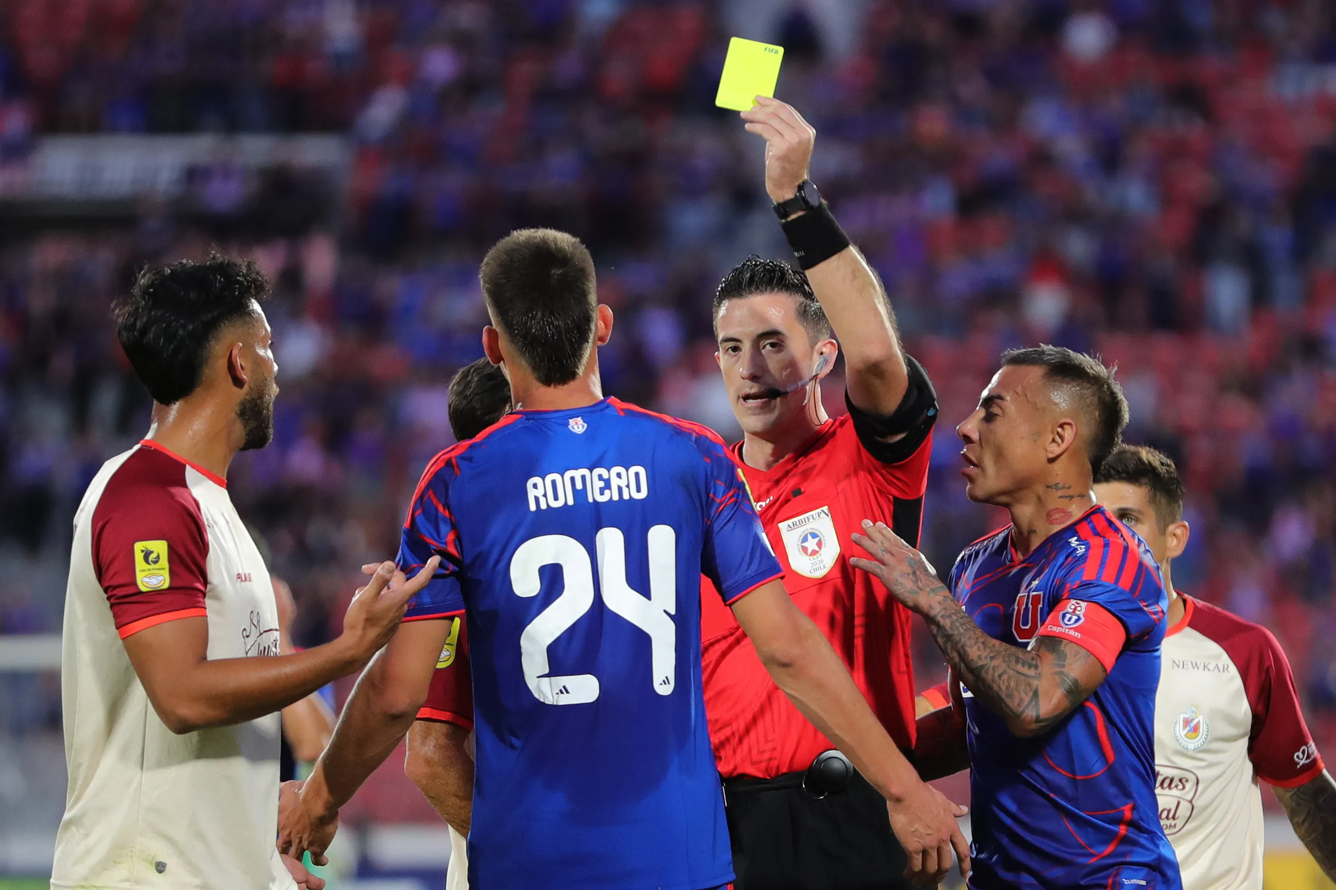 Lucas Romero podría liberar un cupo de extranjero en la U a mitad de año| FOTO: Felipe Zanca/Photosport