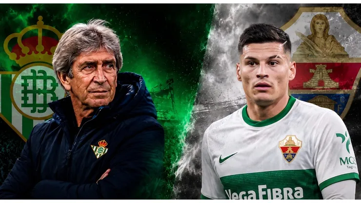 Real Betis buscará hacerse fuerte en casa ante el Elche.
