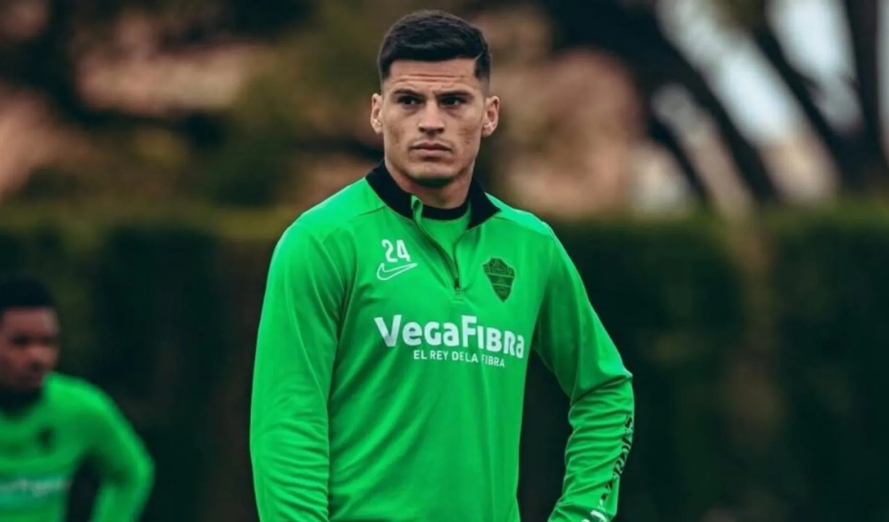 Lucas Cepeda ingresó a los 82′ en el triunfo 1 a 0 de Elche.