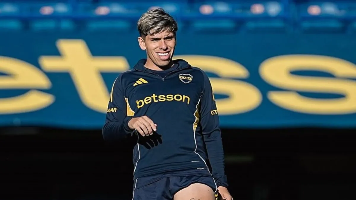 El último partido de Palacios en Boca fue el pasado 7 de diciembre de 2025 ante Racing | FOTO: Boca Juniors