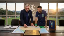 Carlo Ancelotti explica por qué está considerando a Neymar. (Foto: IA)