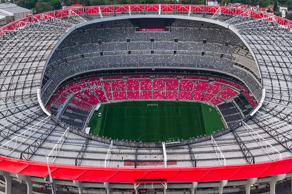 El Estadio Azteca de Ciudad de México será sede del partido inaugural del Mundial 2026 (Getty Images).