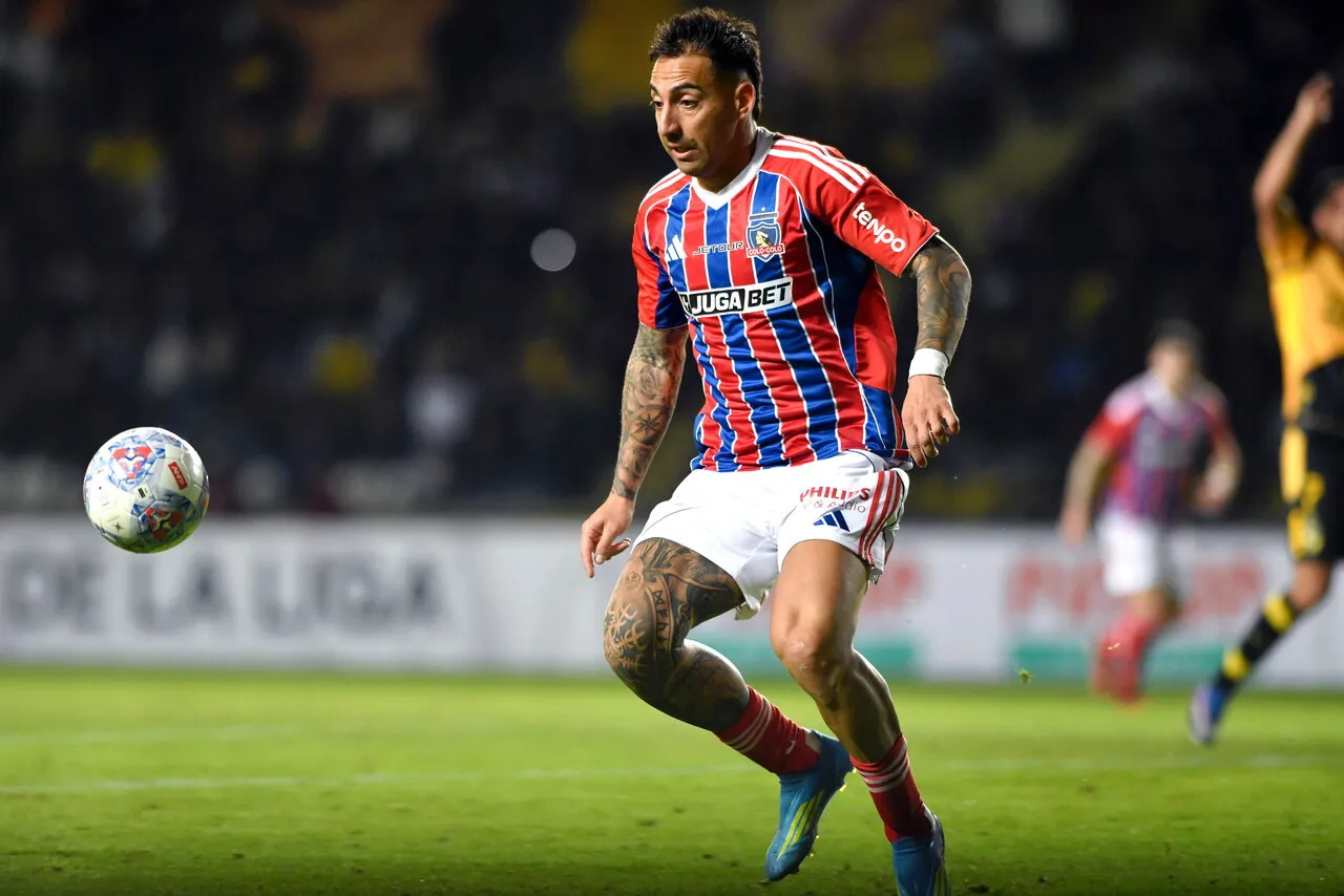 Correa ingresó en el segundo tiempo. | Foto: Photosport